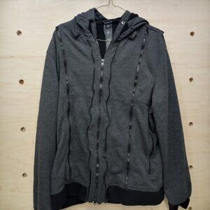 Nice CARAPACE zip Up Hoodie Sweatshirt Size XXL Zippers Trail Hiking